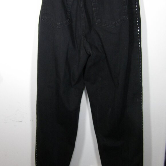 Pretty Things Black Jeans with Rhinestones Size 16 - Picture 4 of 6